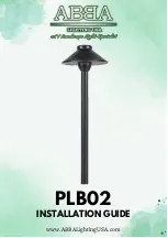 Preview for 1 page of ABBA PLB02 Installation Manual