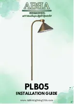 ABBA PLB05 Installation Manual предпросмотр