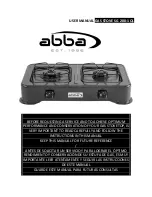 Предварительный просмотр 1 страницы ABBA SG 200-1 QL User Manual