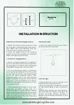 Предварительный просмотр 3 страницы ABBA SL101 Installation Manual