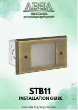 ABBA STB11 Installation Manual preview