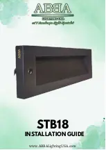 Preview for 1 page of ABBA STB18 Installation Manual