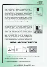 Предварительный просмотр 4 страницы ABBA TS200 Installation Manual