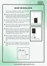 Предварительный просмотр 6 страницы ABBA TS200 Installation Manual