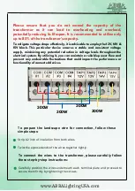 Preview for 5 page of ABBA TSR1200 Installation Manual