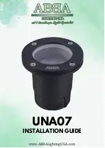 ABBA UNA07 Installation Manual preview