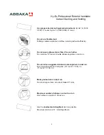 Preview for 4 page of ABBAKA Range Hood & Hy-Ex Ventilation System Installation Instructions Manual