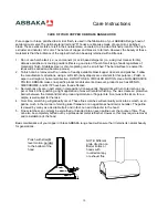 Preview for 10 page of ABBAKA Range Hood & Hy-Ex Ventilation System Installation Instructions Manual