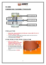 Preview for 22 page of Abbey Machinery VF1500T Maintenance, Operating Instructions And Spare Parts Lists