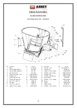 Preview for 29 page of Abbey Machinery VF1500T Maintenance, Operating Instructions And Spare Parts Lists