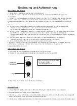 Preview for 7 page of Abbey HS27.221. E Instruction Manual