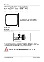 Preview for 2 page of Abbey Topcat TC0 Installation Manual