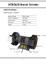 Preview for 2 page of Abbot & Ashby ATBGU/8 Manual