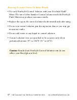 Preview for 20 page of Abbott FreeStyle Flash Blood Glucose Monitor Owner'S Booklet