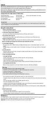 Предварительный просмотр 2 страницы Abbott FreeStyle Lancing Device II Quick Start Manual