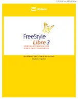 Abbott FreeStyle Libre 3 Quick Start Manual preview