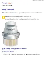 Предварительный просмотр 2 страницы Abbott FreeStyle Libre 3 Quick Start Manual