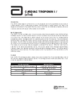 Предварительный просмотр 501 страницы Abbott i-STAT 1 System Manual