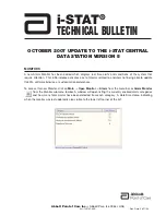 Предварительный просмотр 585 страницы Abbott i-STAT 1 System Manual