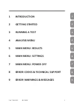 Preview for 3 page of Abbott Pima ANALYSER User Manual