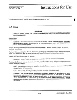 Предварительный просмотр 11 страницы Abbott PLUM A + System Operating Manual