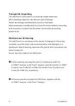 Предварительный просмотр 6 страницы Abbott USB PRINTER User Manual