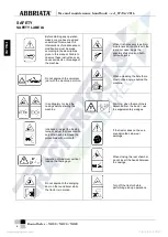 Предварительный просмотр 6 страницы Abbriata M100 MAGNUM Use And Maintenance Handbook