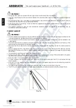 Предварительный просмотр 12 страницы Abbriata M100 MAGNUM Use And Maintenance Handbook