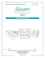 Предварительный просмотр 1 страницы Abbyson 2127508 Assembly Instructions Manual