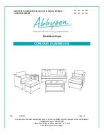 Предварительный просмотр 3 страницы Abbyson 2127508 Assembly Instructions Manual