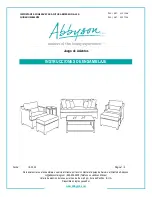 Предварительный просмотр 5 страницы Abbyson 2127508 Assembly Instructions Manual