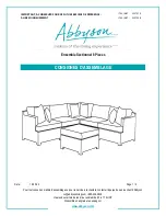 Preview for 4 page of Abbyson 2127579 Assembly Instructions Manual