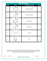 Preview for 5 page of Abbyson 2127579 Assembly Instructions Manual