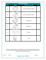 Preview for 8 page of Abbyson 2127579 Assembly Instructions Manual