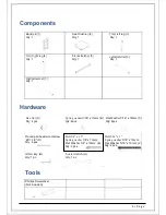 Предварительный просмотр 5 страницы Abbyson Kaylen TP-0002ASHB5PDI Assembly Instructions & User Manual