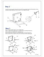 Предварительный просмотр 7 страницы Abbyson Kaylen TP-0002ASHB5PDI Assembly Instructions & User Manual