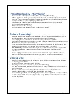 Preview for 3 page of Abbyson Kaylen Assembly Instructions & User Manual