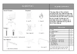 Abbyson Samuel Office chair Assembly Instruction preview