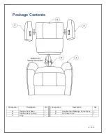 Preview for 4 page of Abbyson SHF-12455 Assembly Instructions & User Manual