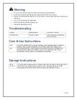 Preview for 9 page of Abbyson SHF-12455 Assembly Instructions & User Manual