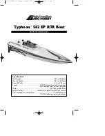 ABC Hobby Typhoon 562 EP Instruction Manual предпросмотр