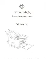 ABC Office intelli-fold df-304 C Operating Instructions Manual preview