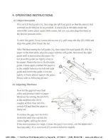 Preview for 10 page of ABC Office intelli-fold df-304 C Operating Instructions Manual