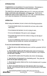 Preview for 2 page of ABC Office PL12A Operating Instructions