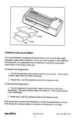 Preview for 3 page of ABC Office PL12A Operating Instructions