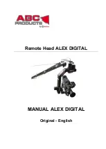 ABC-Products ALEX DIGITAL Manual preview