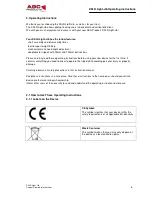 Предварительный просмотр 8 страницы ABC-Products DSLR Light-Jib Operating Instructions Manual