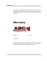 Preview for 25 page of ABC-Products Pele Instruction Manual