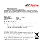 Предварительный просмотр 10 страницы abc 370 029 Instruction Manual