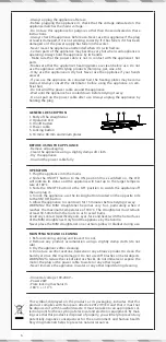 Preview for 6 page of abc beauty in the air BA1701 Instructions For Use Manual